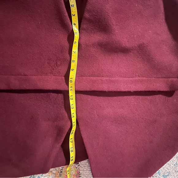 ❤️ Mackage Wool Coat / Cape Style Sleeves /Large Pockets /Zip - Picture 8 of 9